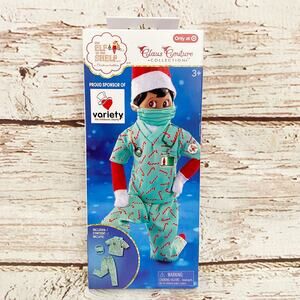 ELF ON THE SHELF Claus Couture Costume Nurse LVN RN CNA